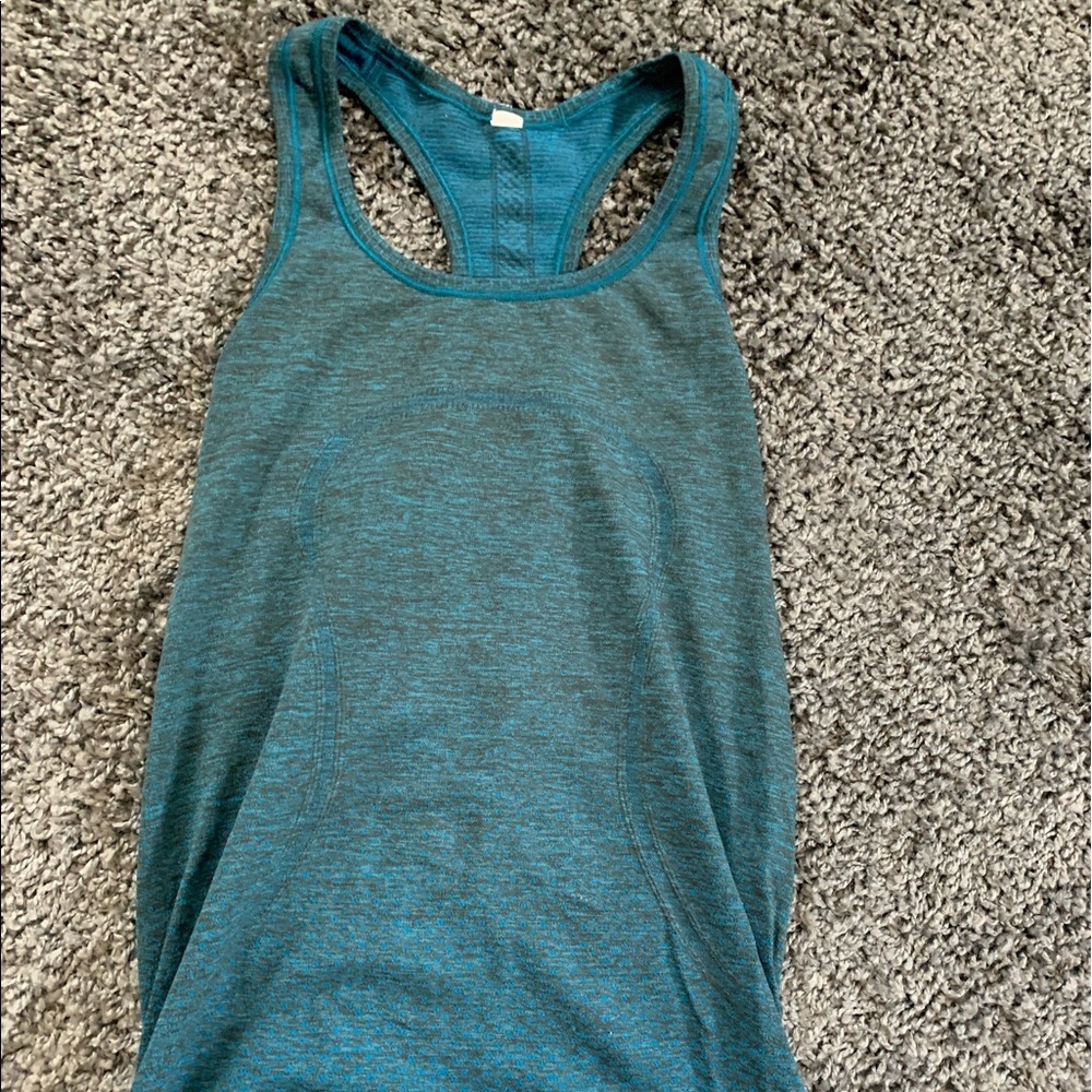 Lululemon Blue Swiftly Tank Top